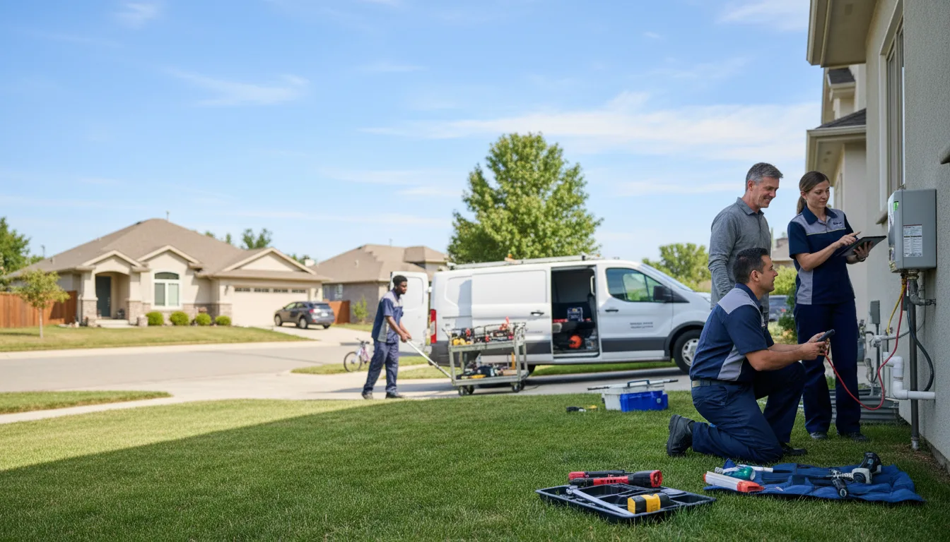 Tankless water heater service in Cornwall, PA